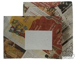 C6 envelop 'India', krantenpapier, pakje à 20 stuks
